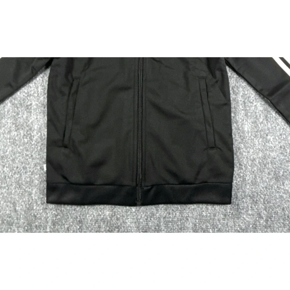 Adidas Originals SST Track Jacket Youth Small 9-10 Yrs Black White Full Zip NWT